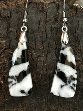 Load image into Gallery viewer, Zebra Jasper Earrings