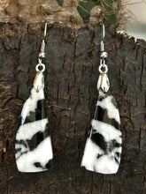 Load image into Gallery viewer, Zebra Jasper Earrings