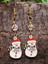 Load image into Gallery viewer, Snowman Earrings