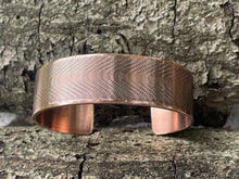 Load image into Gallery viewer, Copper Cuff Bracelet Mirage Wave