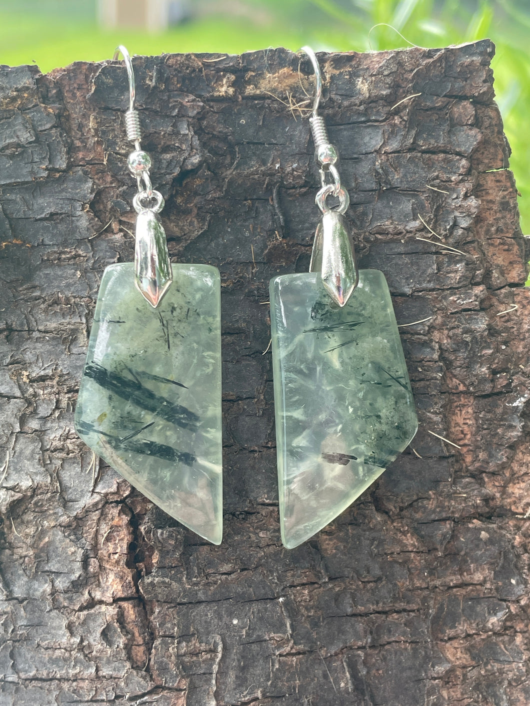 Prehnite Earrings