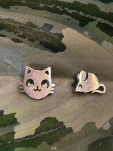 Load image into Gallery viewer, Cat and Dog Post Earrings