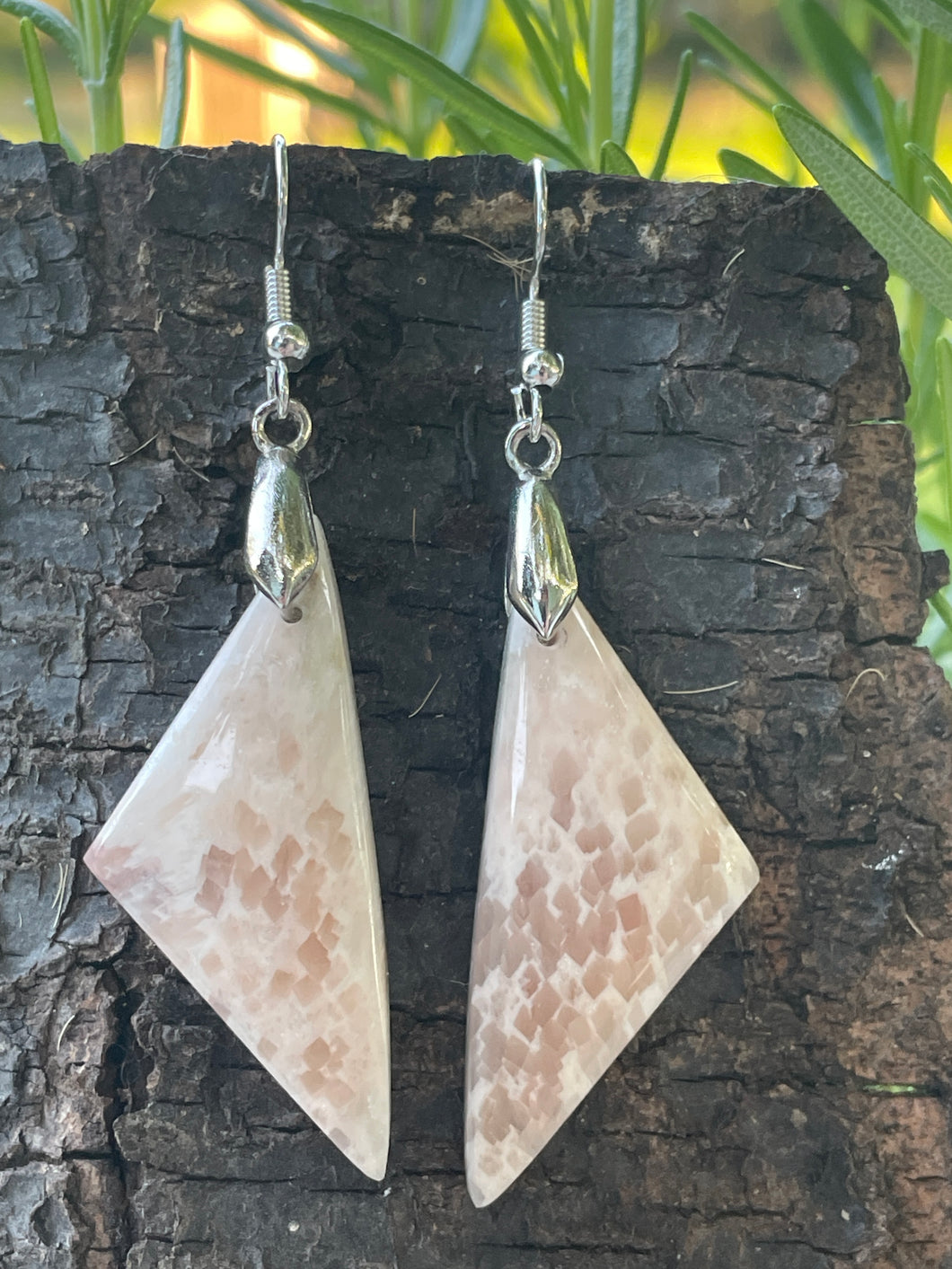 Scolecite Earrings