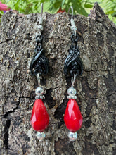 Load image into Gallery viewer, Hanging Bat Earrings