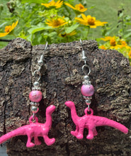 Load image into Gallery viewer, Dinosaur Earrings