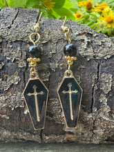 Load image into Gallery viewer, Coffin Earrings