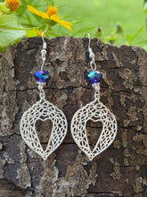 Load image into Gallery viewer, Silver Filigree Earrings