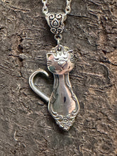 Load image into Gallery viewer, Cat Silverware Necklace