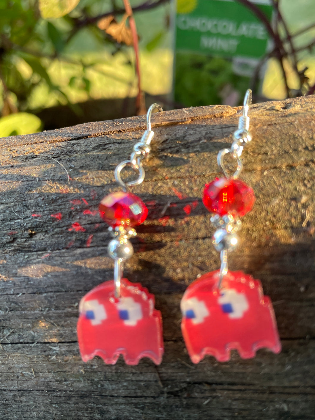 Pacman Earrings