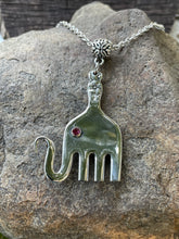 Load image into Gallery viewer, Fork Elephant Necklace