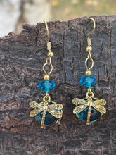 Load image into Gallery viewer, Dragonfly Earrings
