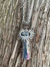 Load image into Gallery viewer, Silverware Owl Necklace