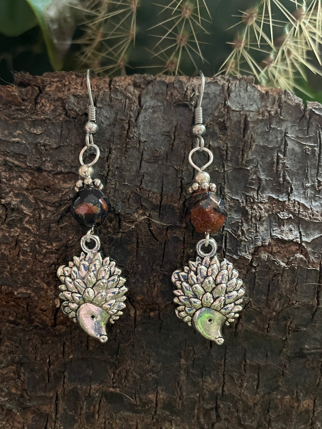Hedgehog Earrings