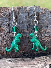 Load image into Gallery viewer, Dinosaur Earrings