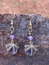 Load image into Gallery viewer, Dragonfly Earrings