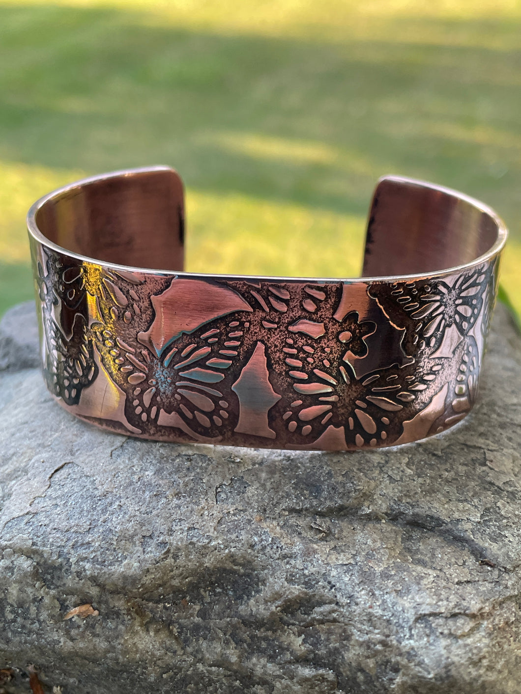 Butterfly Copper Cuff
