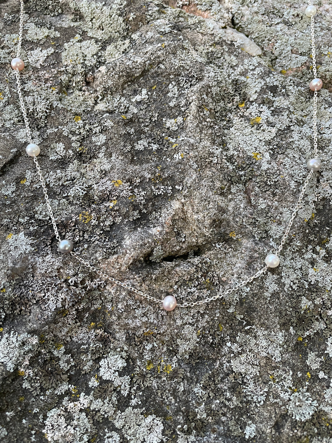 Cultured Pearl Necklace and Earring Set