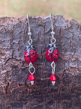 Load image into Gallery viewer, Lady Bug Earrings