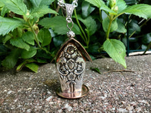 Load image into Gallery viewer, Handmade Bird House Necklace