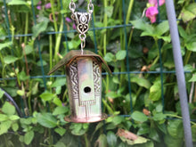 Load image into Gallery viewer, Handmade Bird House Necklace