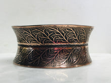 Load image into Gallery viewer, Copper Cuff Bracelet with Fern