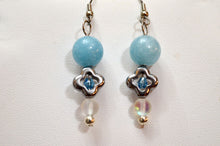 Load image into Gallery viewer, Angelite Necklace and Earrings Set