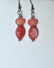 Load image into Gallery viewer, Cherry Quartz Necklace and Earring Set