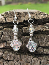 Load image into Gallery viewer, Crystal Paw Earrings