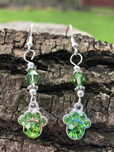 Load image into Gallery viewer, Crystal Paw Earrings