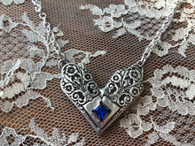 Load image into Gallery viewer, Silverware Heart Necklace Precious
