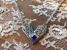 Load image into Gallery viewer, Silverware Heart Necklace Precious