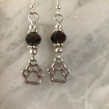 Load image into Gallery viewer, Paw Print Earrings small