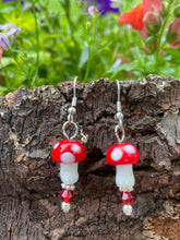 Load image into Gallery viewer, Mushroom Earrings
