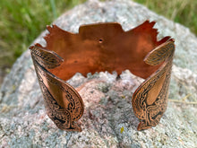 Load image into Gallery viewer, Double Dragon Copper Cuff