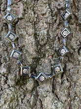 Load image into Gallery viewer, Hematite Necklace and Earrings Set