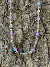 Load image into Gallery viewer, Pansy Necklace and Earrings Set