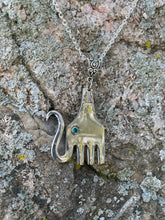 Load image into Gallery viewer, Fork Elephant Necklace