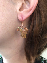 Load image into Gallery viewer, Copper Squirrel Earrings