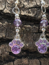 Load image into Gallery viewer, Crystal Paw Earrings