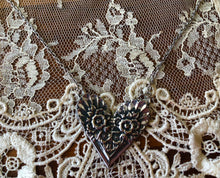 Load image into Gallery viewer, Silverware Heart Necklace Jubilee