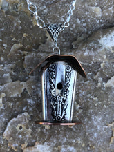 Load image into Gallery viewer, Handmade Bird House Necklace