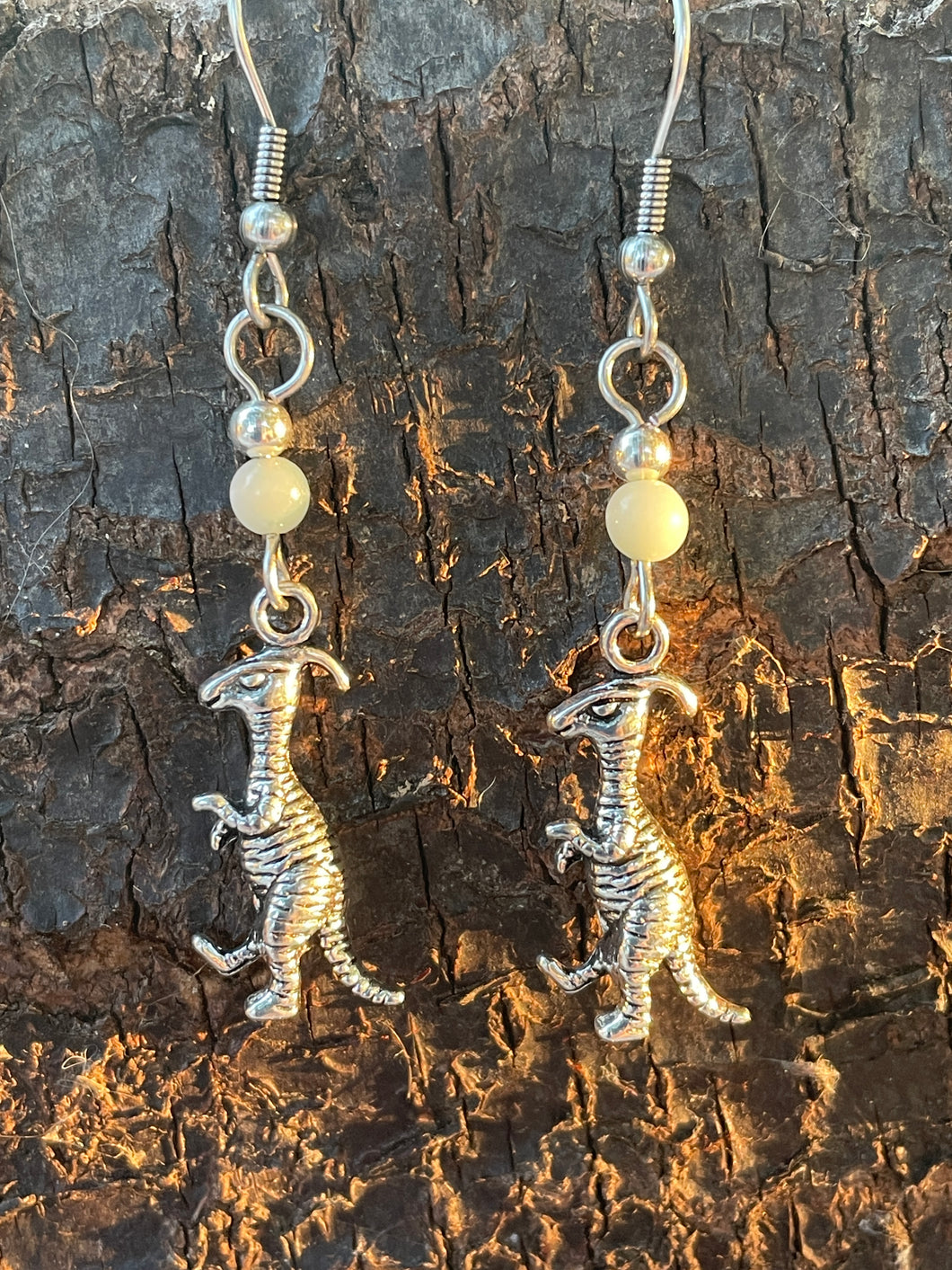 Hadrosaurus Earrings