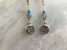 Load image into Gallery viewer, Moon &amp; Star Earrings
