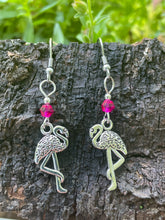 Load image into Gallery viewer, Flamingo Earrings