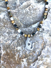 Load image into Gallery viewer, Cat Necklace and Earring Set