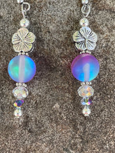 Load image into Gallery viewer, Pansy Necklace and Earrings Set