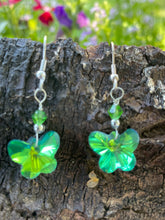 Load image into Gallery viewer, Butterfly Crystal Earrings