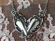 Load image into Gallery viewer, Silverware Heart Necklace Dewitt